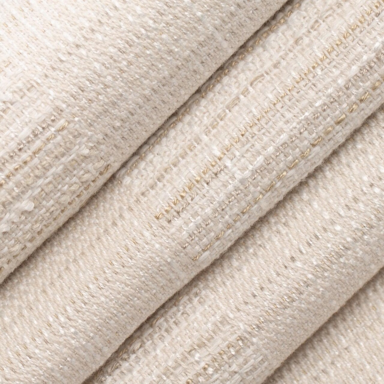Beige Taupe Performance Grade Abstract Geometric Woven Pattern Upholstery Fabric by The Yard - SKU: Mina Beach